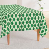 Kelly Green Ikat