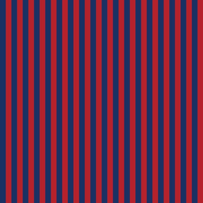 Blue & Red Stripes