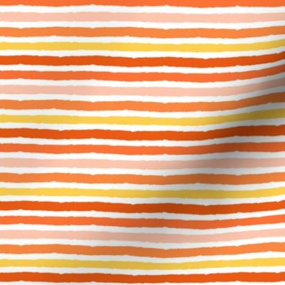 fall stripes - oranges and pink - LAD20