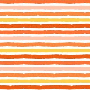 fall stripes - oranges and pink - LAD20