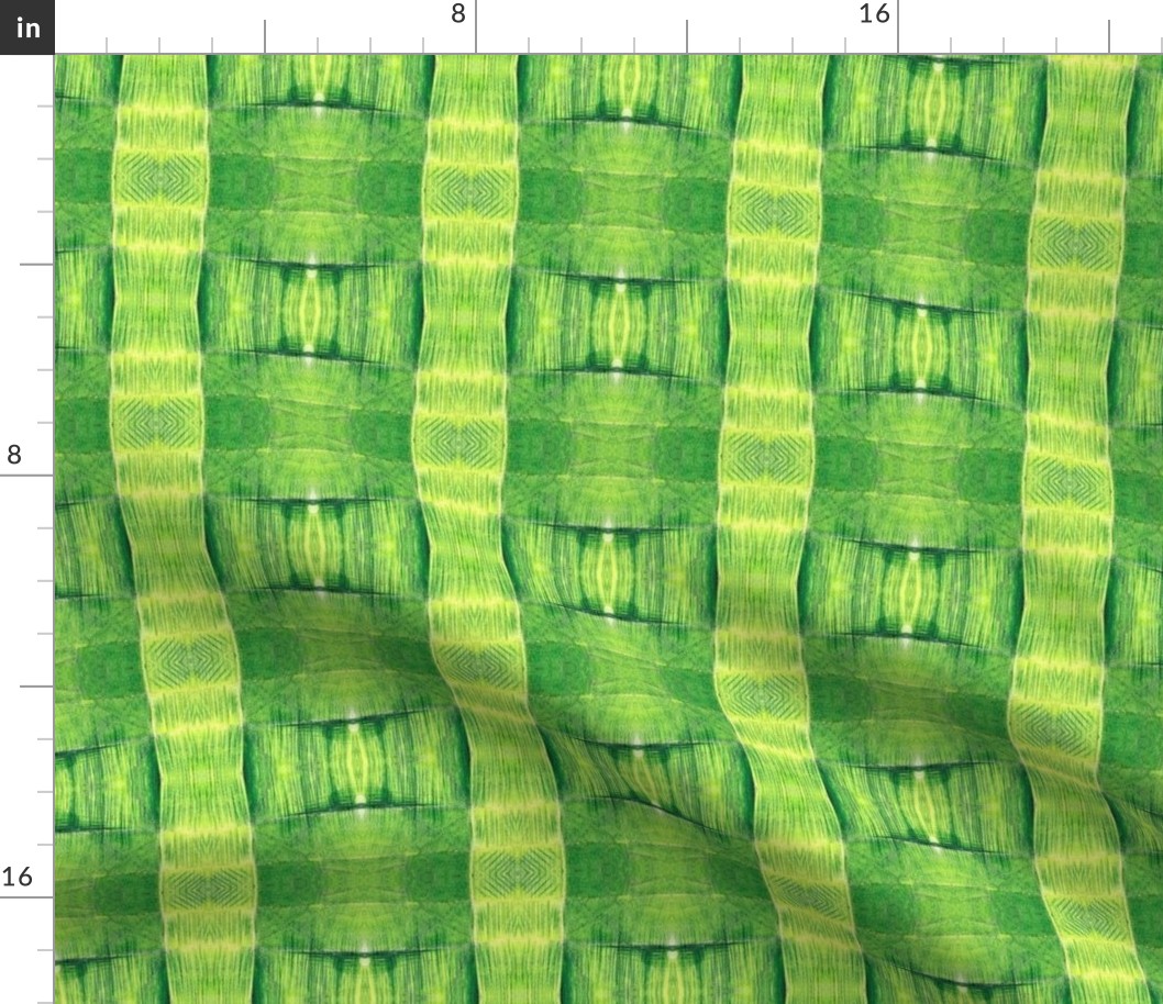 Green Palm Weave