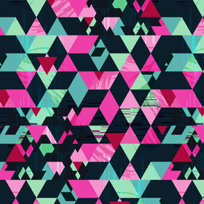 Kaleidoscope of triangles-PINK1