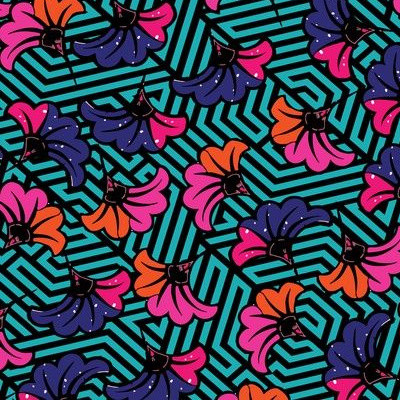 Bandit Seneste nyt Litteratur African Wax Print Fabric, Wallpaper and Home Decor | Spoonflower