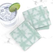Soft tie dye boho texture summer shibori traditional Japanese neutral cotton print soft mint green