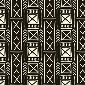 African B&W Mudcloth