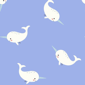 Friendly narwhal - sky - large scale