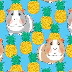 large guinea pigs and pineapples