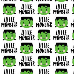 Little Monster - Frankenstein's monster - cute halloween - LAD20