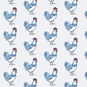 rooster quilting