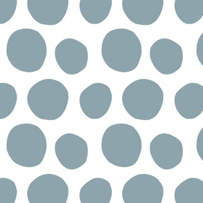 mint Eucalyptus sage polkadots