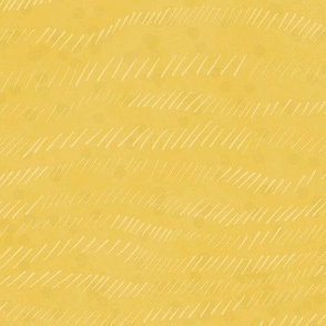 Golden yellow textured waves