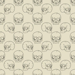 Repeating Skull Offwhite