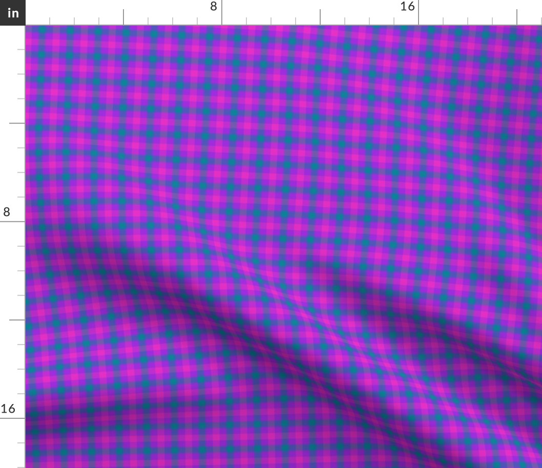 double mad gingham, 1/4" check, 1/4" squares 