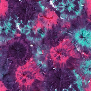 Field of Flowers Tie Dye