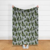 Through The Forest - Large Scale Steel Grey