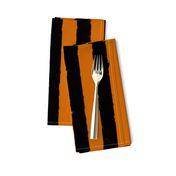 Distress Stripe Black Burnt Orange