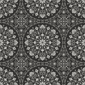 Mandala Geometric Dark