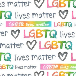 LGBTQ lives matter (medium)