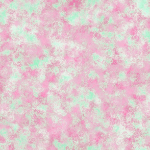 FMB2 - Feathery Flights of Marble in Pink and Green Pastels