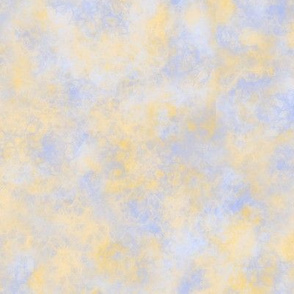 MPYX4 - Feathery Marble in Peachy Yellow  and Violet