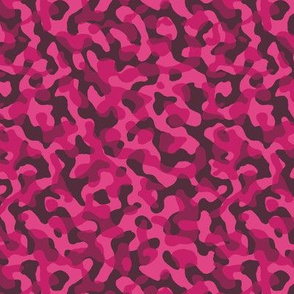 ★ GROOVY CAMO ★ Hot Pink - Tiny Scale / Collection : Disruptive Patterns – Camouflage Prints