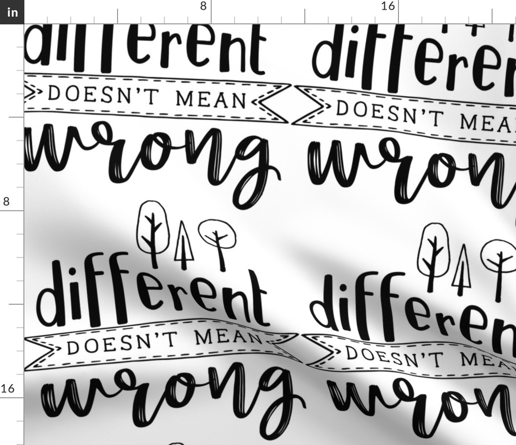 Different Doesn't Mean Wrong