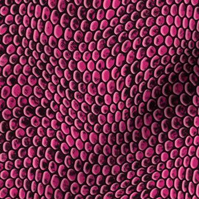 ★ REPTILE SKIN ★ Hot Pink - Large Scale / Collection : Snake Scales – Punk Rock Animal Prints 4