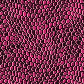 ★ REPTILE SKIN ★ Hot Pink - Large Scale / Collection : Snake Scales – Punk Rock Animal Prints 4