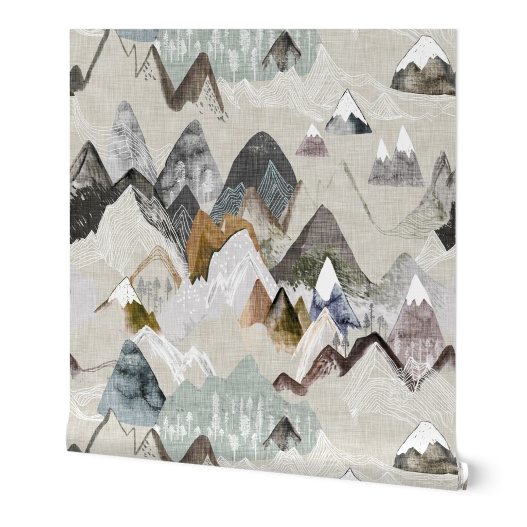 Call of the Mountains (ochre) JUMBO