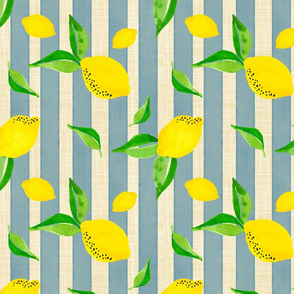 Lemons on Stripe