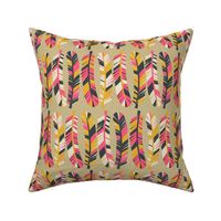 feathers // boho trendy fashion print girly feathers tribal southwest pattern