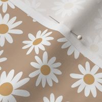 daisy fabric - fall 2020 camel 