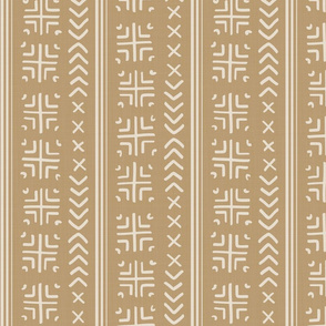 Mud Cloth Criss-Cross // Tan