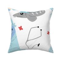 Male Nurse Shark Pattern