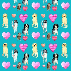 Love for Doggies in Watercolour