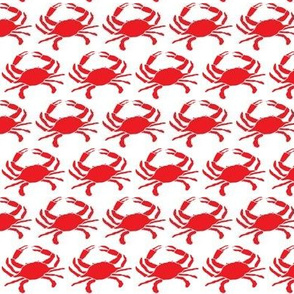 tiny red crabs