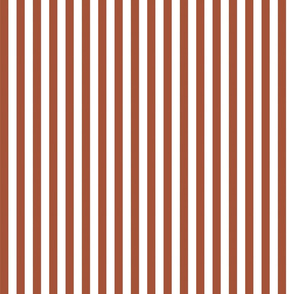Medium - Stripes - terracotta