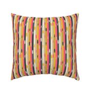 arrow stripes // stripe fabric with arrows trendy feathers and arrows southwest stripe design