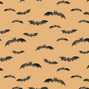 Bats on orange