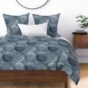 Tribal Shields - Blue - Design 1016593 - Bedroom Wallpaper