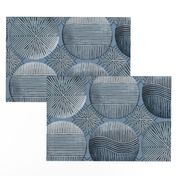 Tribal Shields - Blue - Design 1016593 - Bedroom Wallpaper