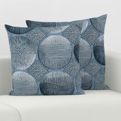 Tribal Shields - Blue - Design 1016593 - Bedroom Wallpaper