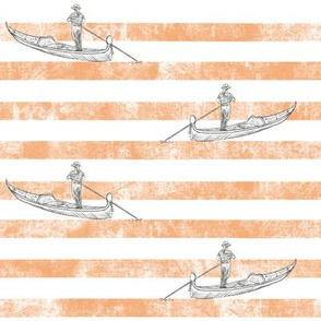 Gondoliers’ Orange Stripes 8”