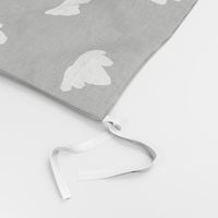 clouds // black and white trendy minimal cool scandi nursery fabric for textiles and nursery decor