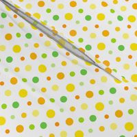 Citrus Spots– Yellow, Orange and Green Spotty Pattern
