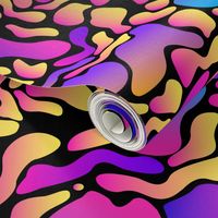 Bright psychedelic abstract spots