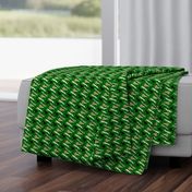 Dashing Whippets small repeat - green