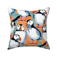 Atlantic Puffins / Large scale