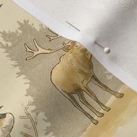 Canadian Wildlife Toile