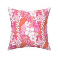 Orange & Pink Floral